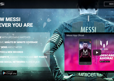 Официальное приложение Messi App